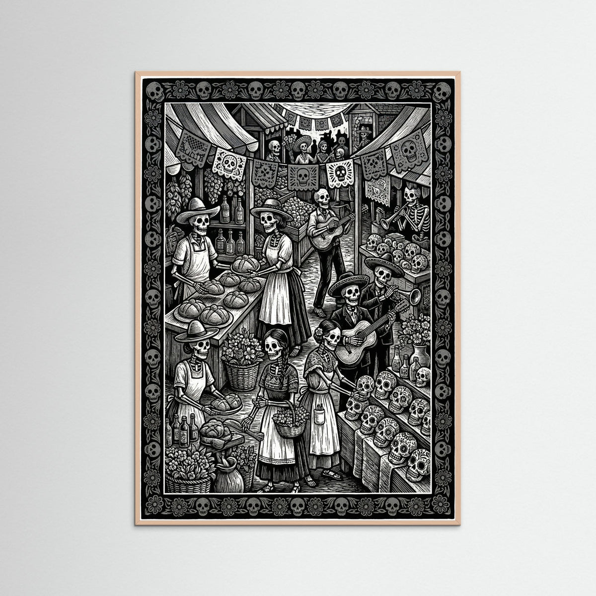 Rose Wood Calavera Tapatia Chronicle