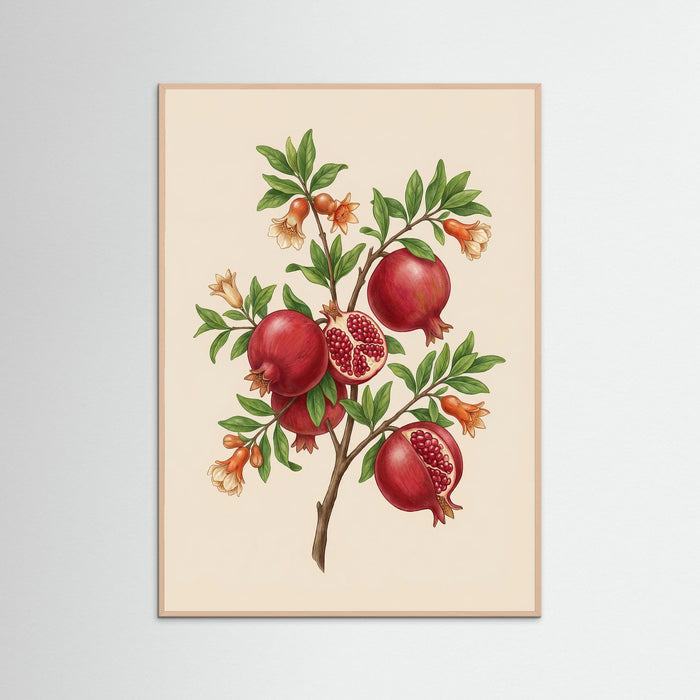 Rose Wood Citrus Bloom Study