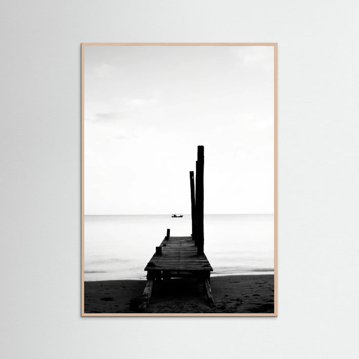 Rose Wood Coastal Silhouettes