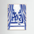Rose Wood Cobalt Contemplation