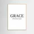 Rose Wood Coco Chic Typography