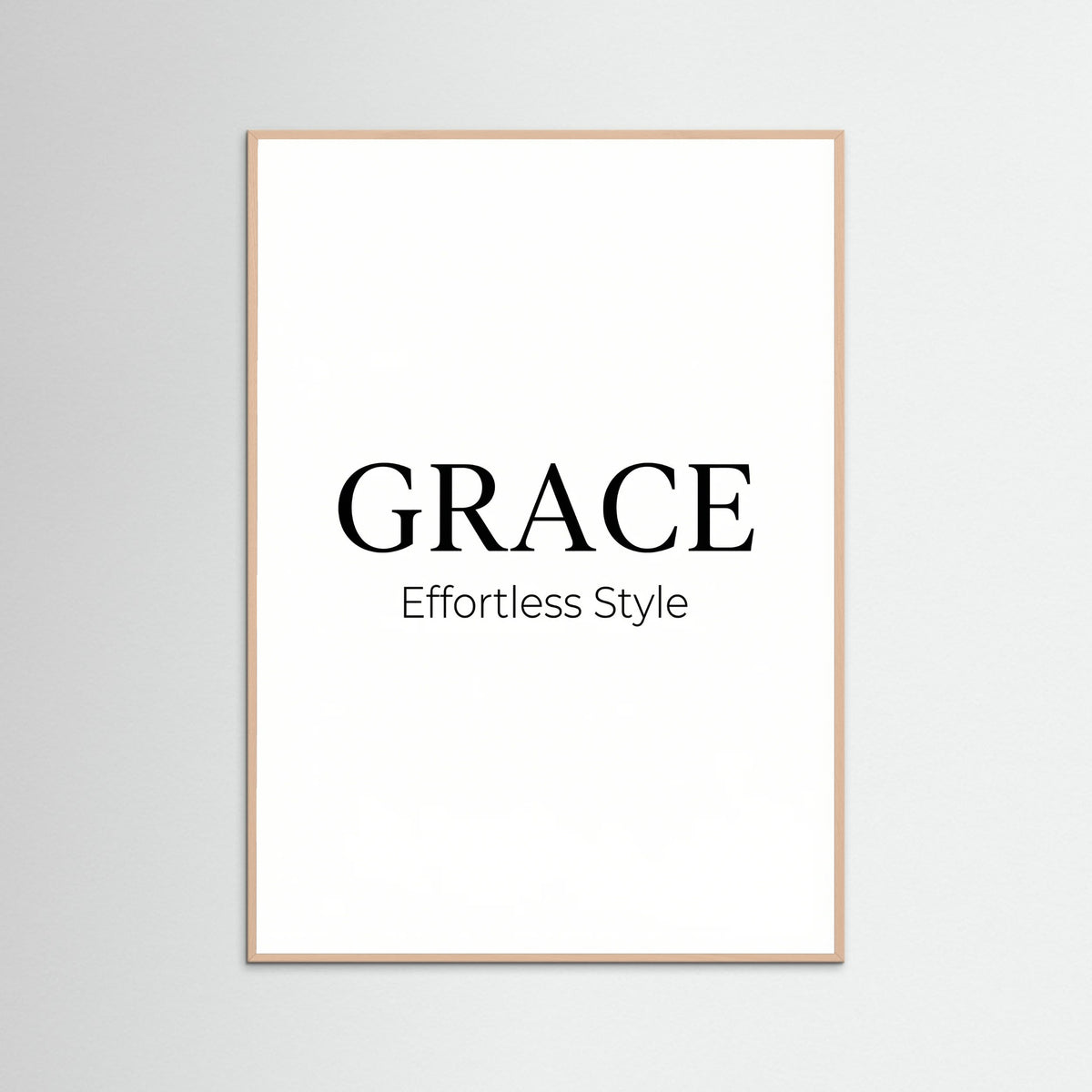 Rose Wood Coco Chic Typography