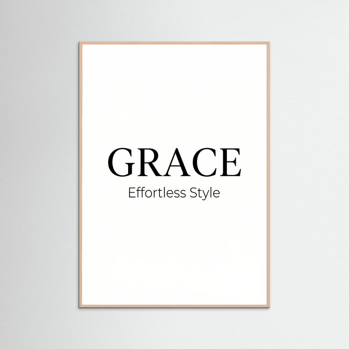 Rose Wood Coco Chic Typography