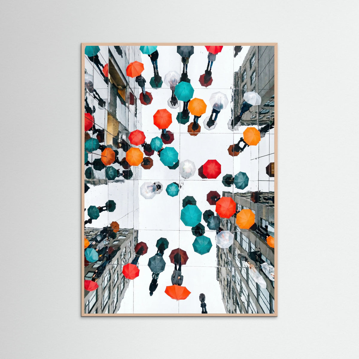 Rose Wood Colorful Rain Promenade