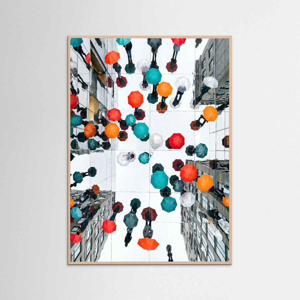 Rose Wood Colorful Rain Promenade