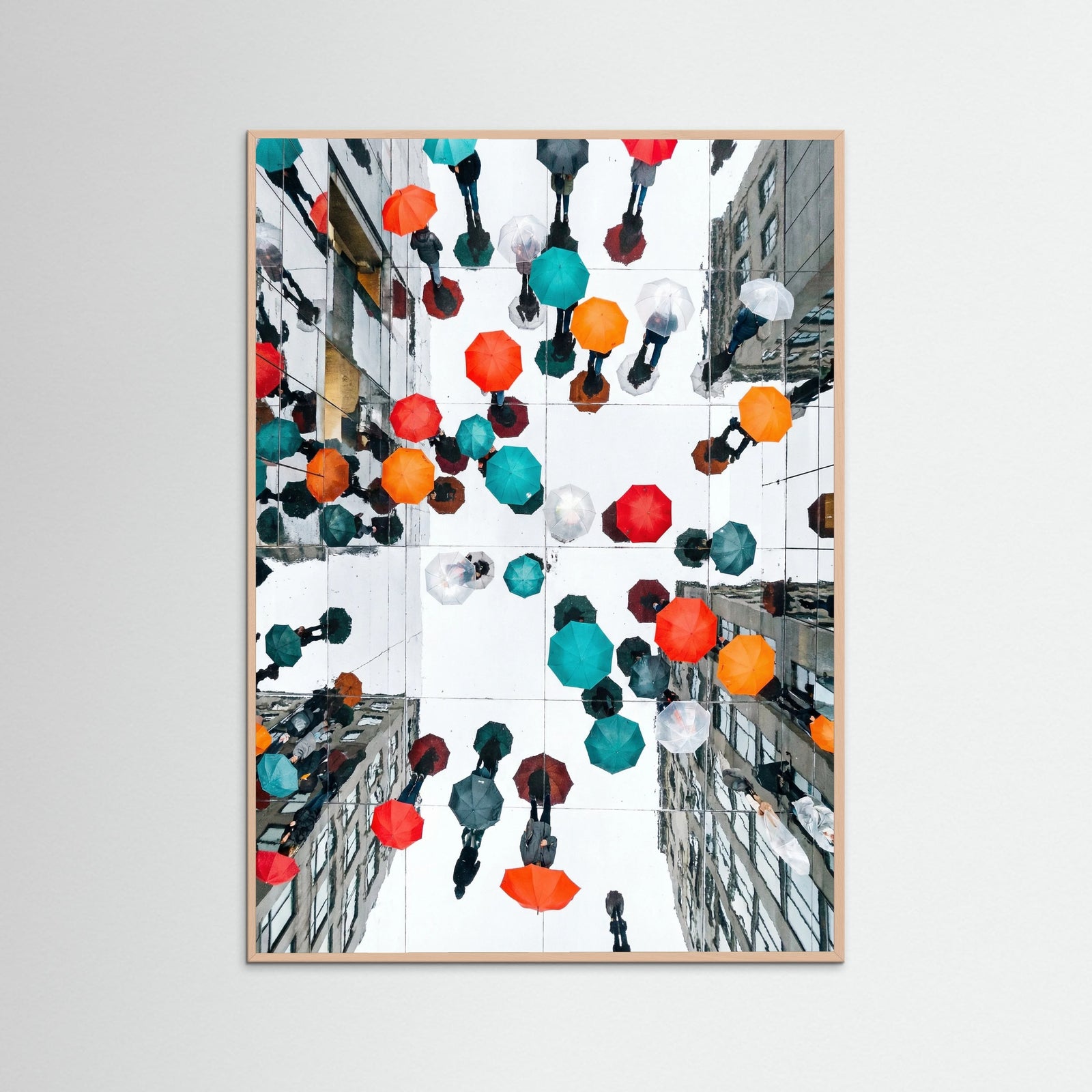 Rose Wood Colorful Rain Promenade