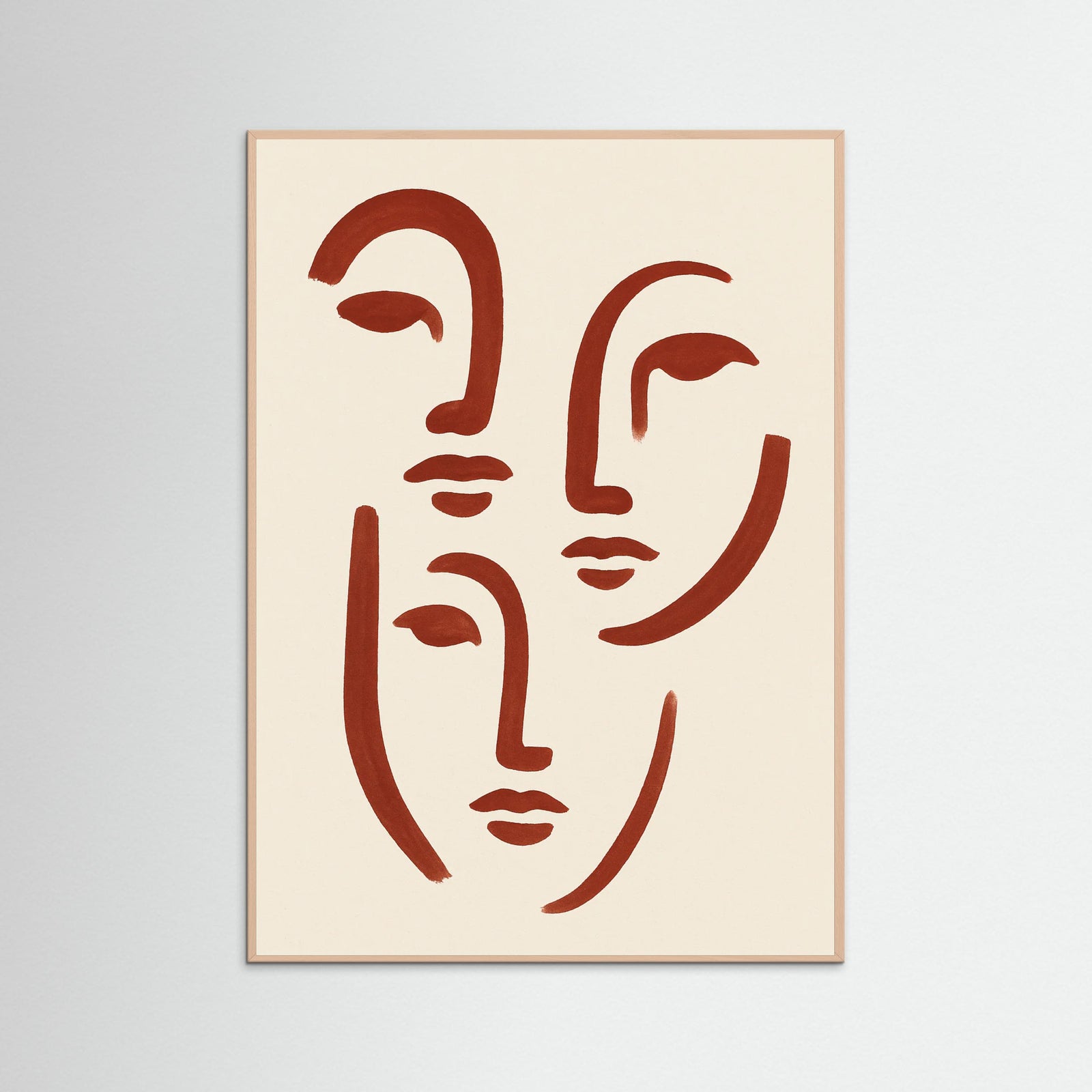 Rose Wood Contemplative Contours
