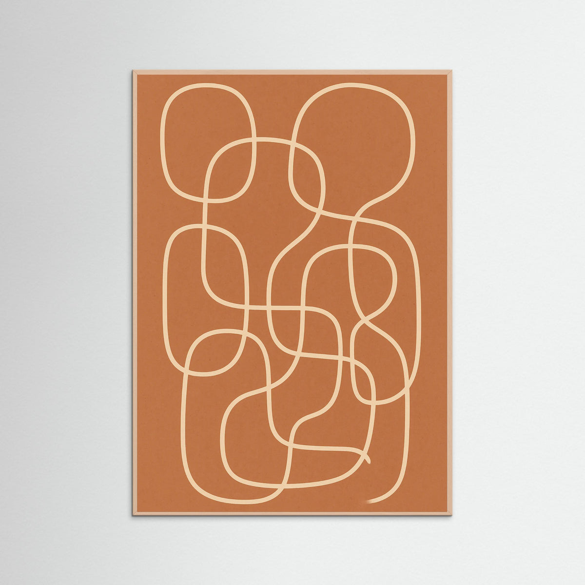 Rose Wood Contour Puzzle