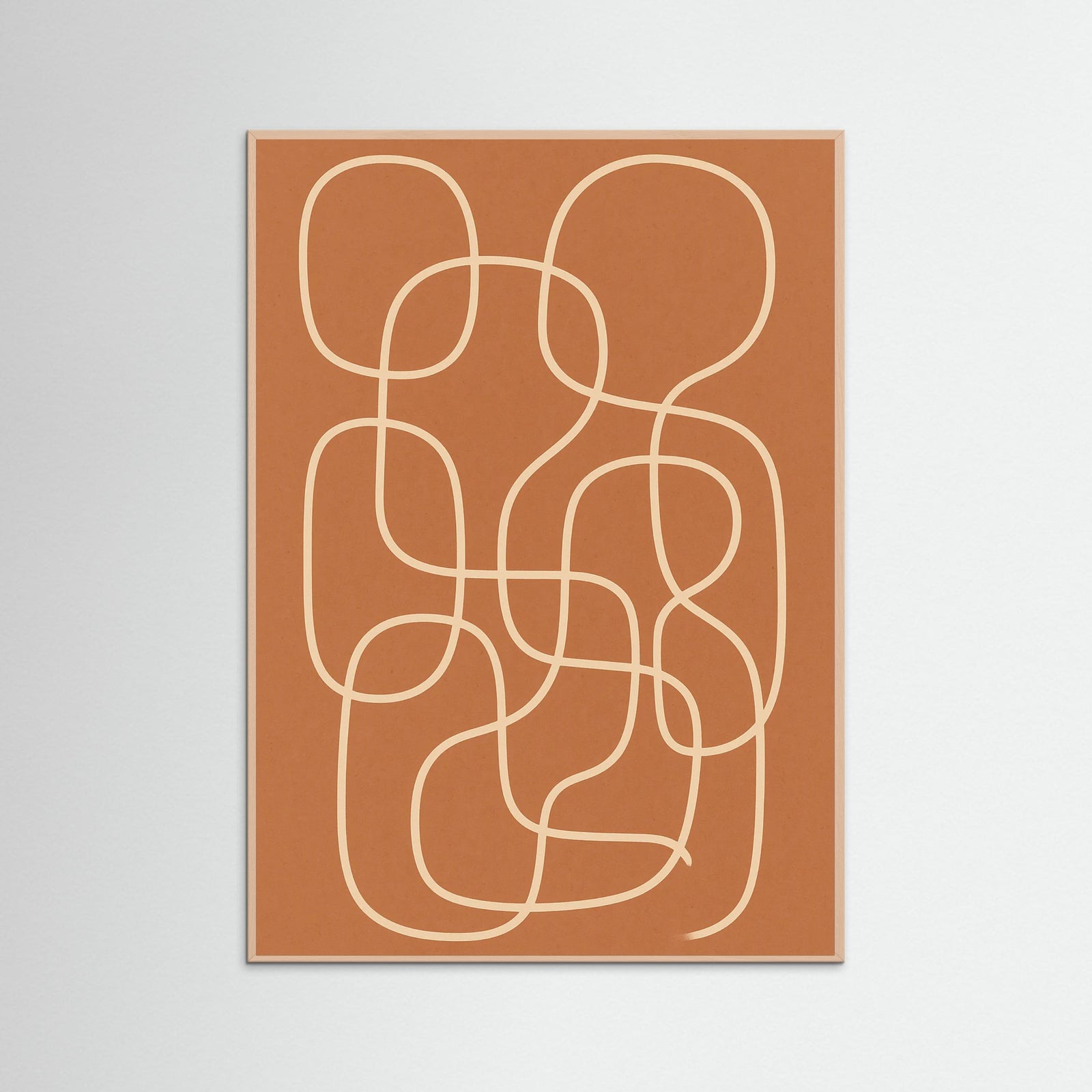 Rose Wood Contour Puzzle