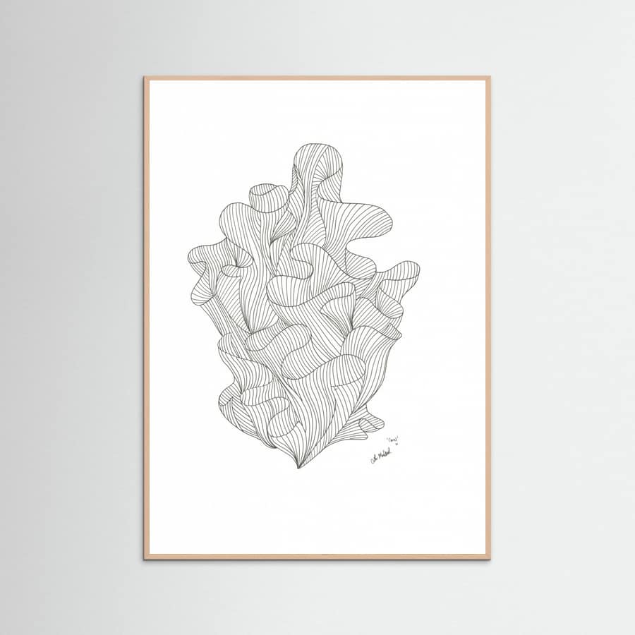 Poster Coral Jpeg – poster e stampa artistica