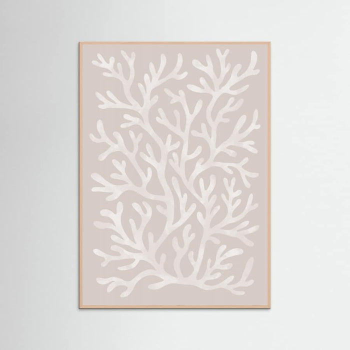 Coral pattern II Poster – poster and art print