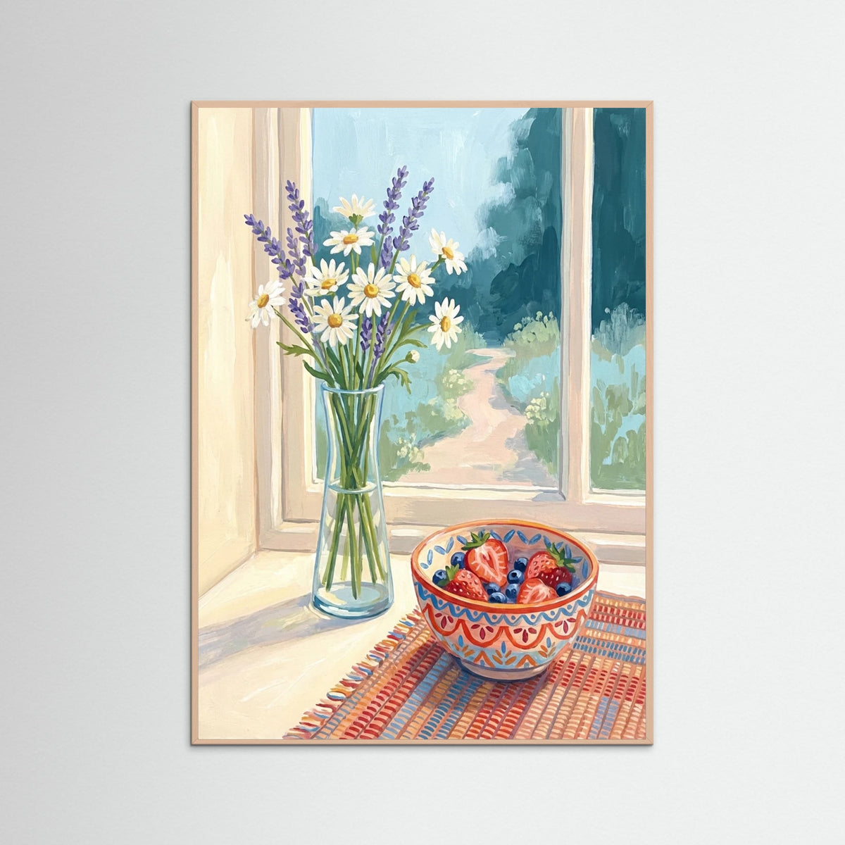 Rose Wood Cozy Botanical Shelf