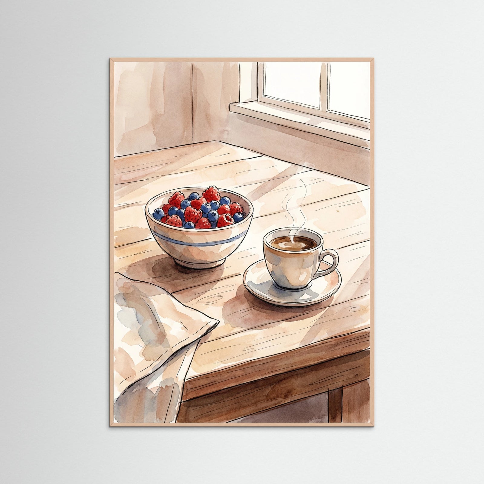 Rose Wood Cozy Table Hygge