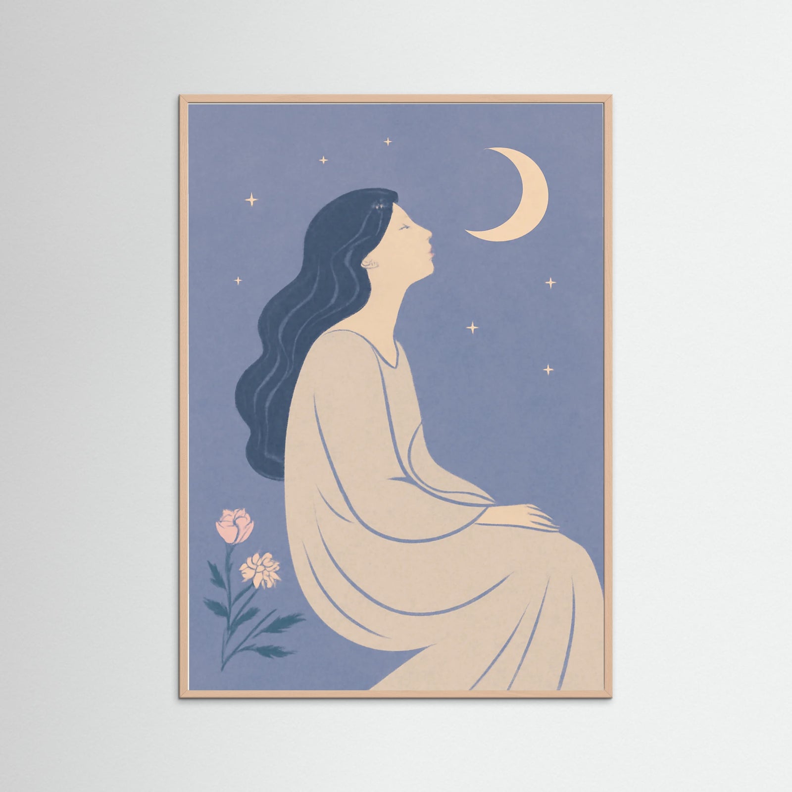Rose Wood Crescent Dreams