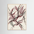 Rose Wood Crimson Bloom