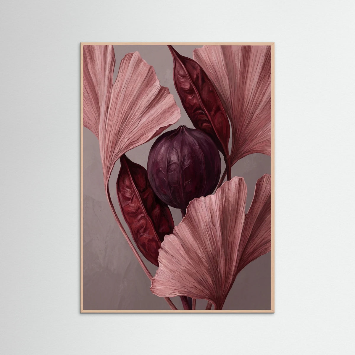Rose Wood Crimson Bloom