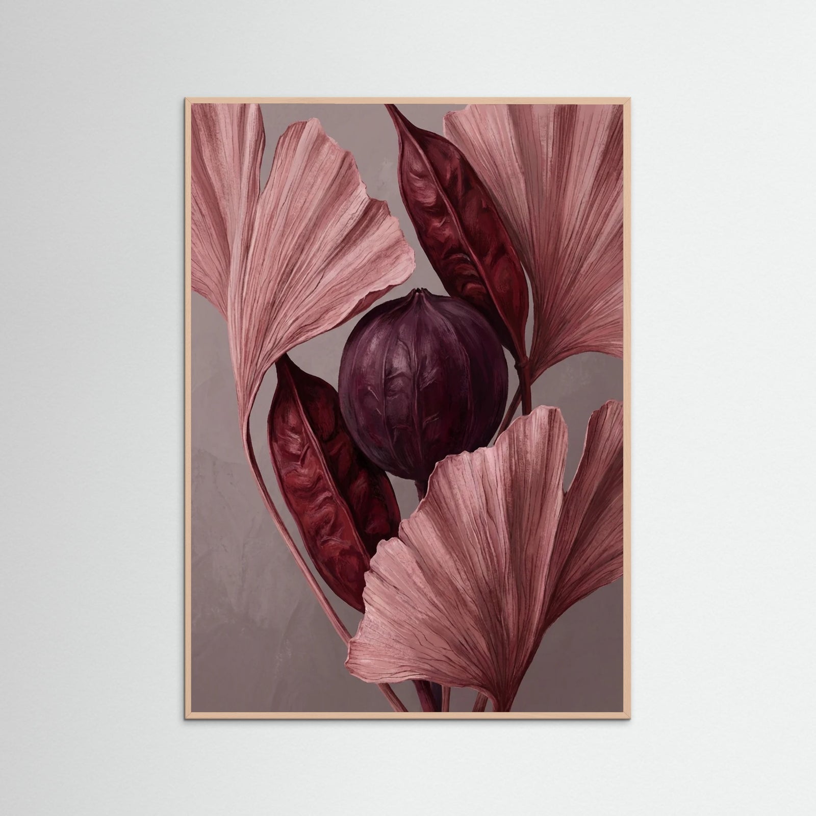 Rose Wood Crimson Bloom