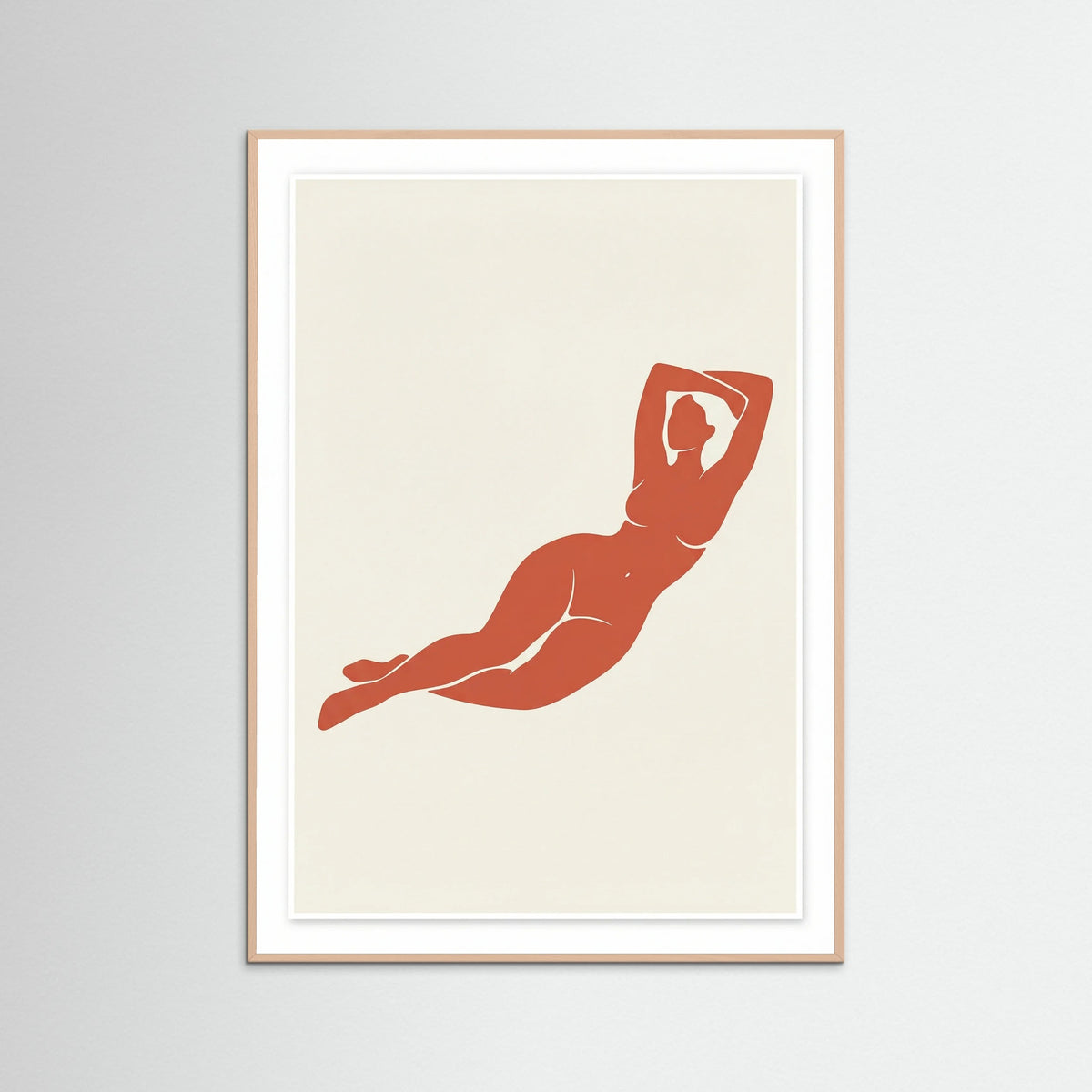 Rose Wood Crimson Figure