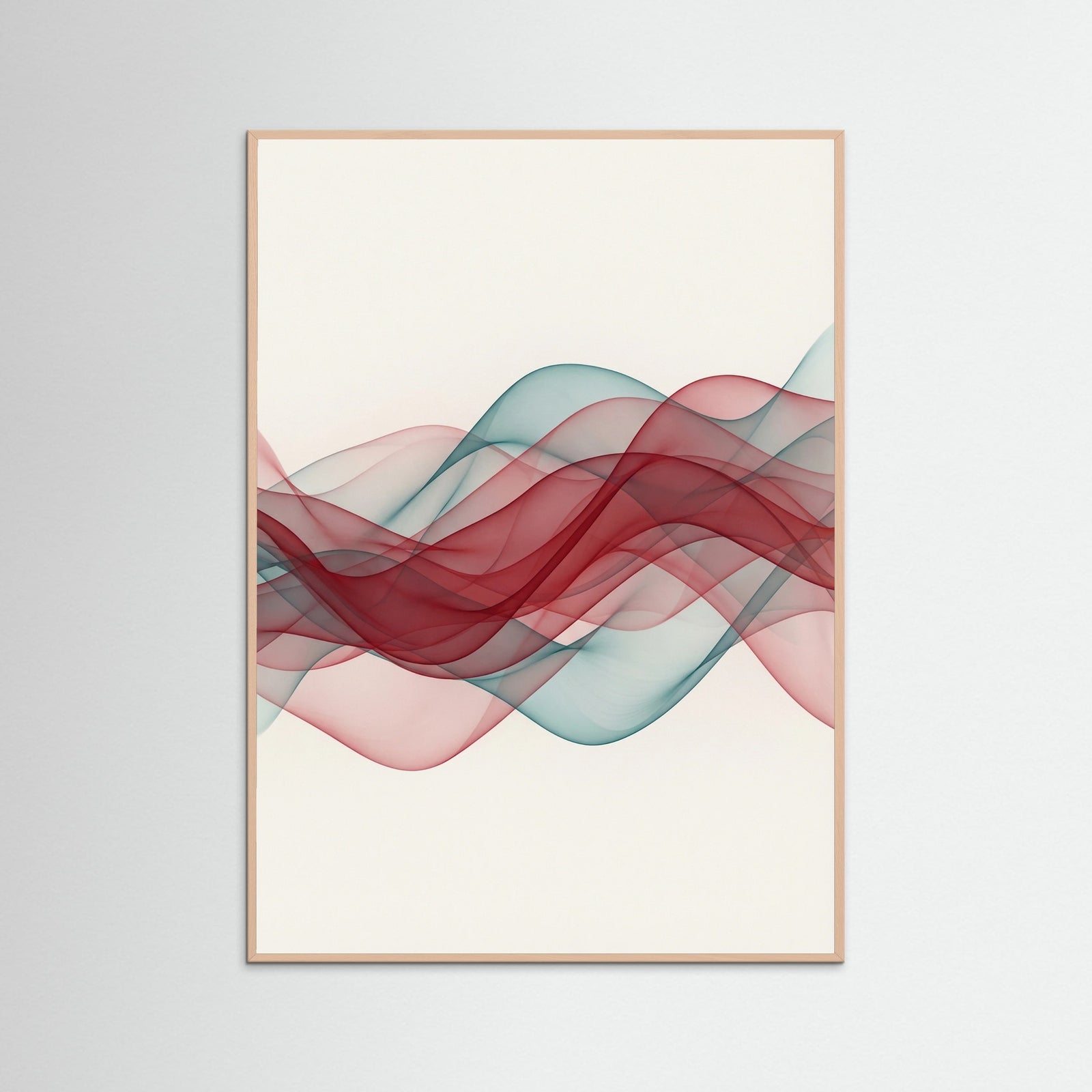 Rose Wood Crimson Flow