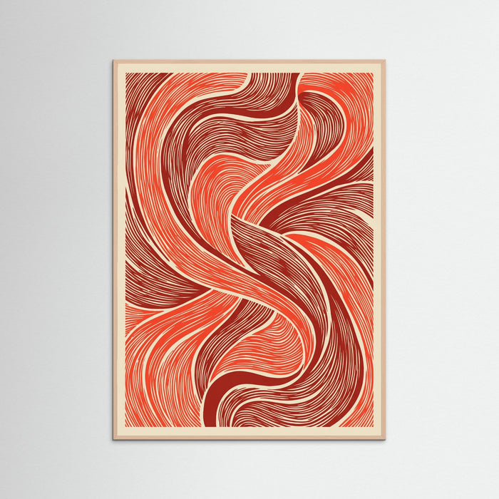 Rose Wood Crimson Shards