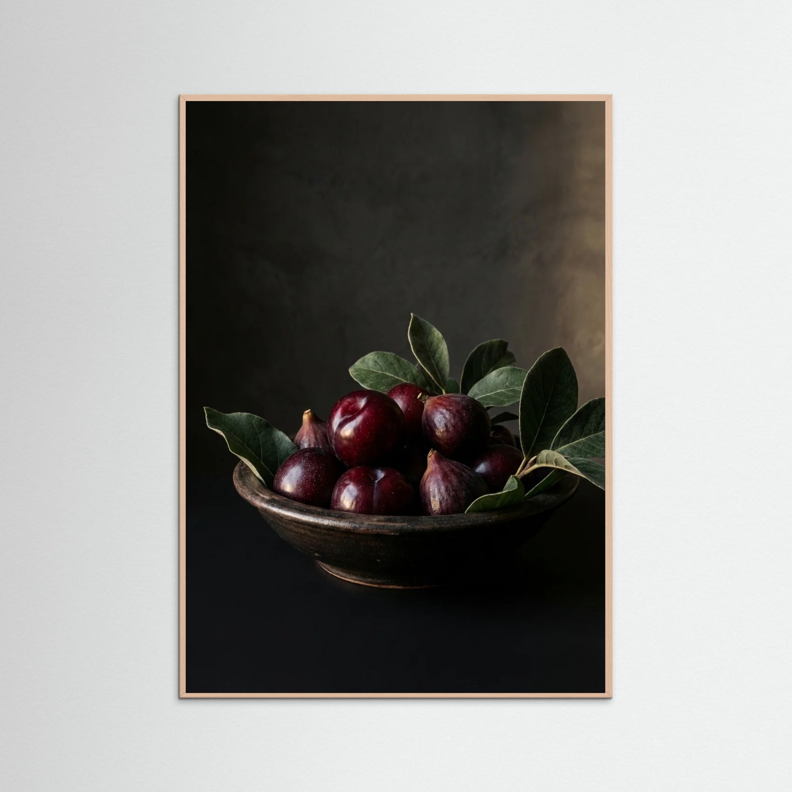 Rose Wood Crimson Stillness