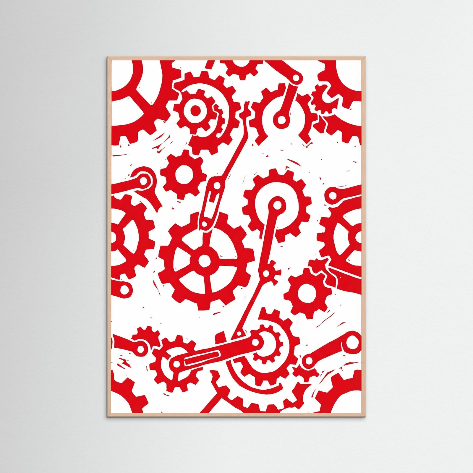 Rose Wood Crimson Strides Beige