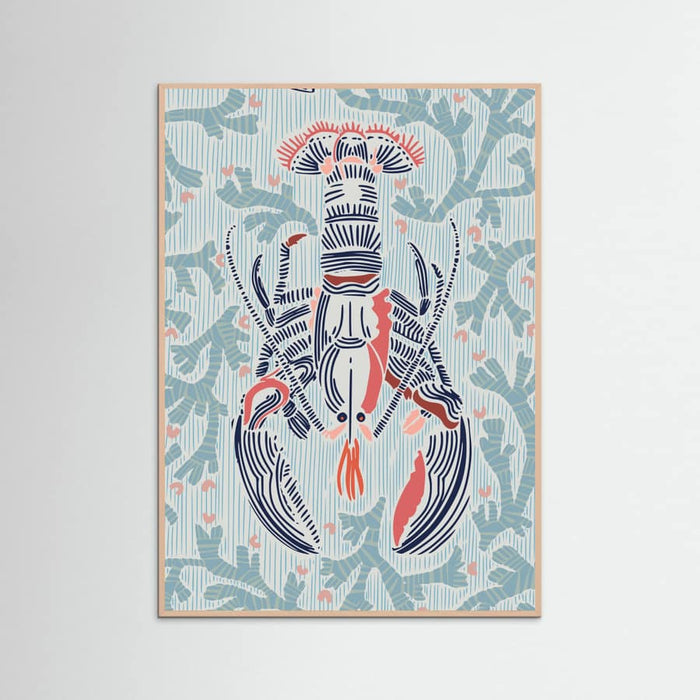 Crustacean Core mint Poster – poster and art print