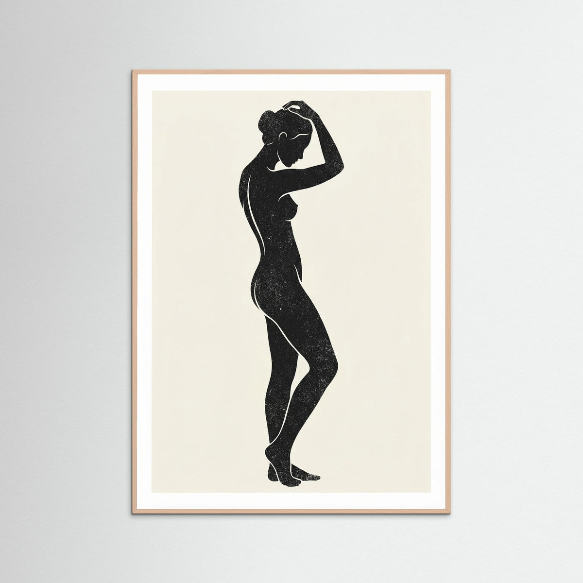 Rose Wood Curled Embrace