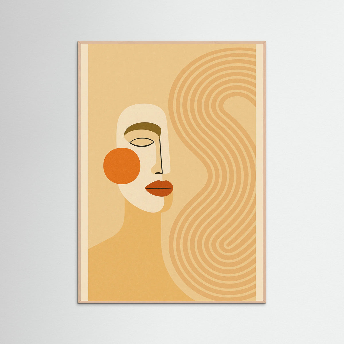 Rose Wood Curved Contours