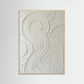 Rose Wood Curved Relief