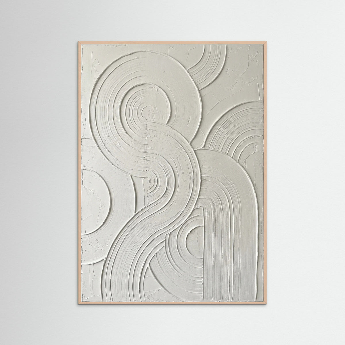 Rose Wood Curved Relief