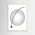 Rose Wood Curved Trajectory