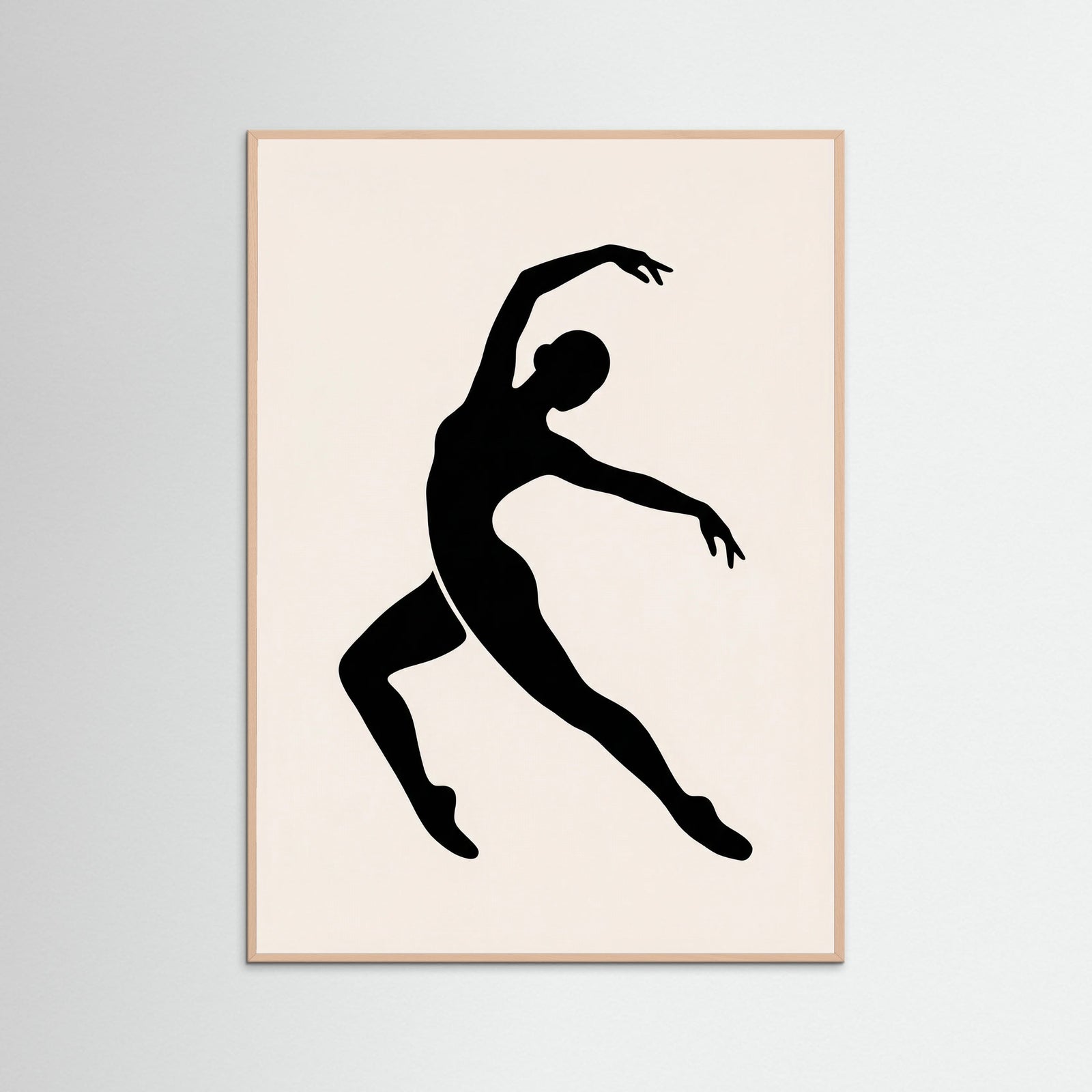 Rose Wood Cut out Figure