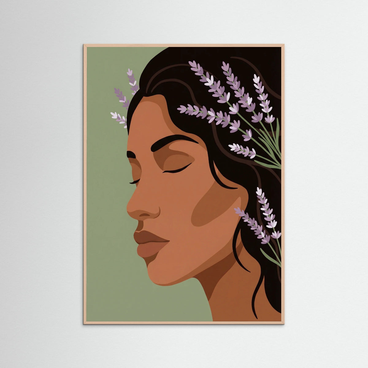 Rose Wood Daisies Embrace