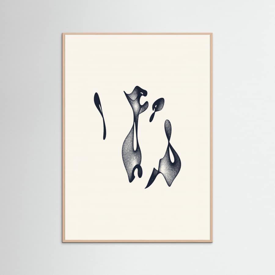 Dancing Torus Poster – plakat og kunsttryk