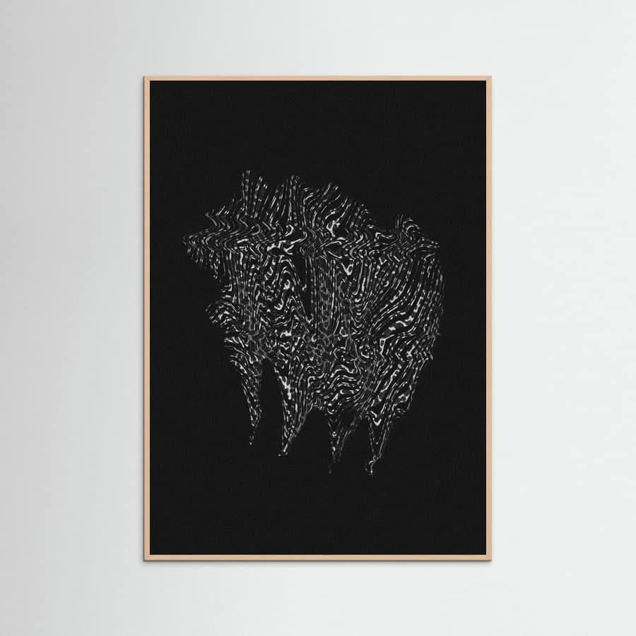 Plakat Data Points X – plakat i druk artystyczny