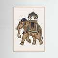 Rose Wood Decorated Horse