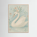 Rose Wood Delicate Swan