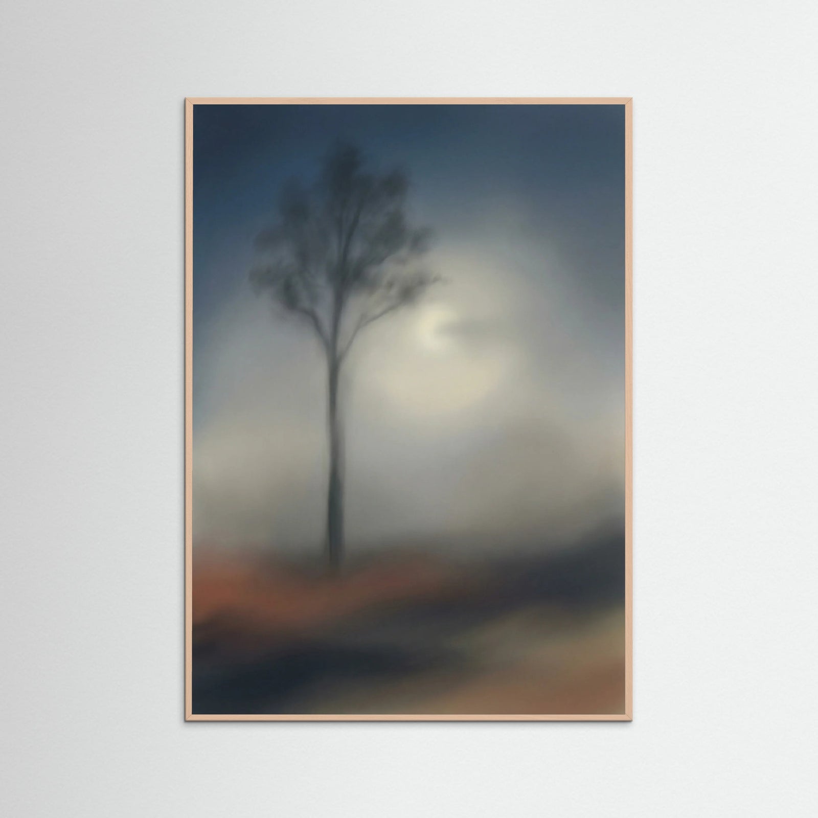 Rose Wood Distant Calm
