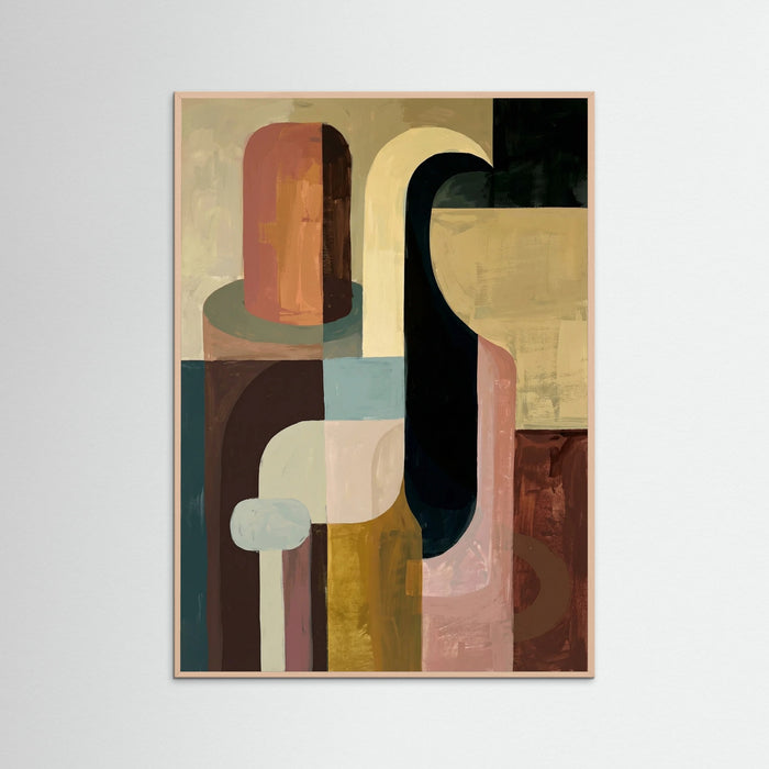 Rose Wood Earthen Abstraction