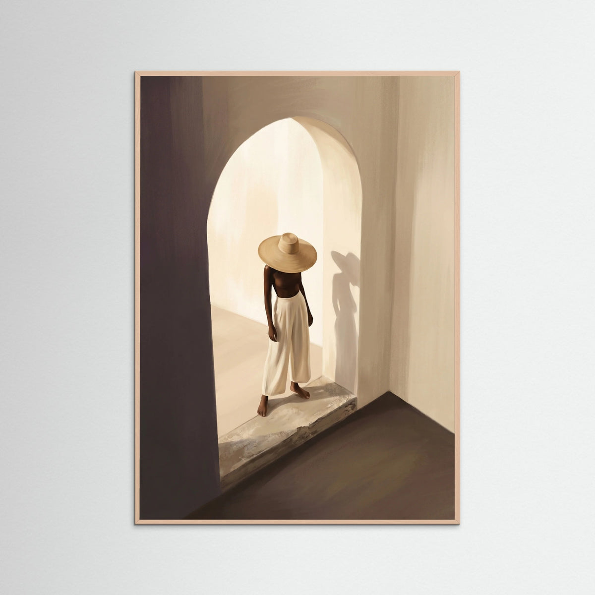 Rose Wood Earthen Figures