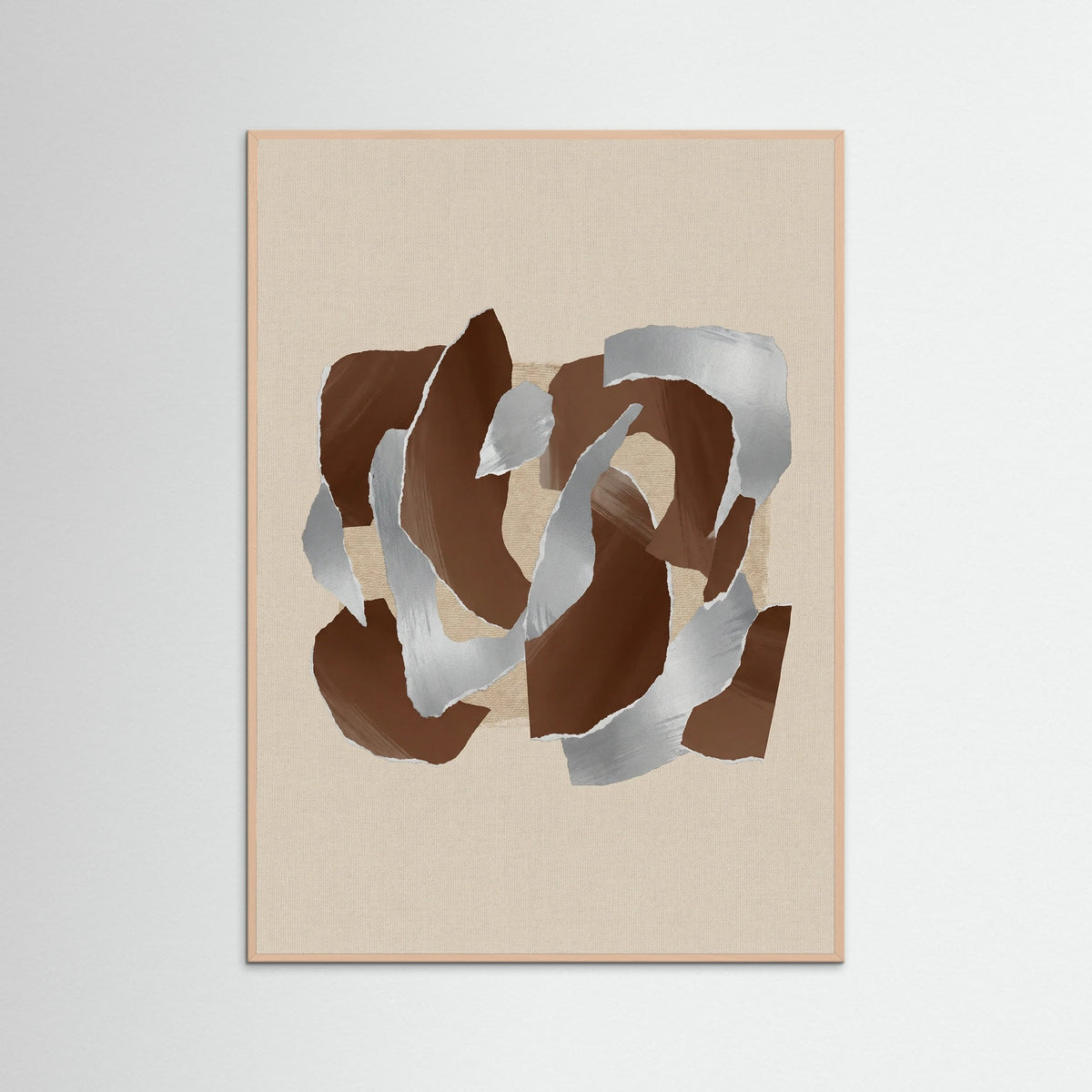 Rose Wood Earthy Abstraction