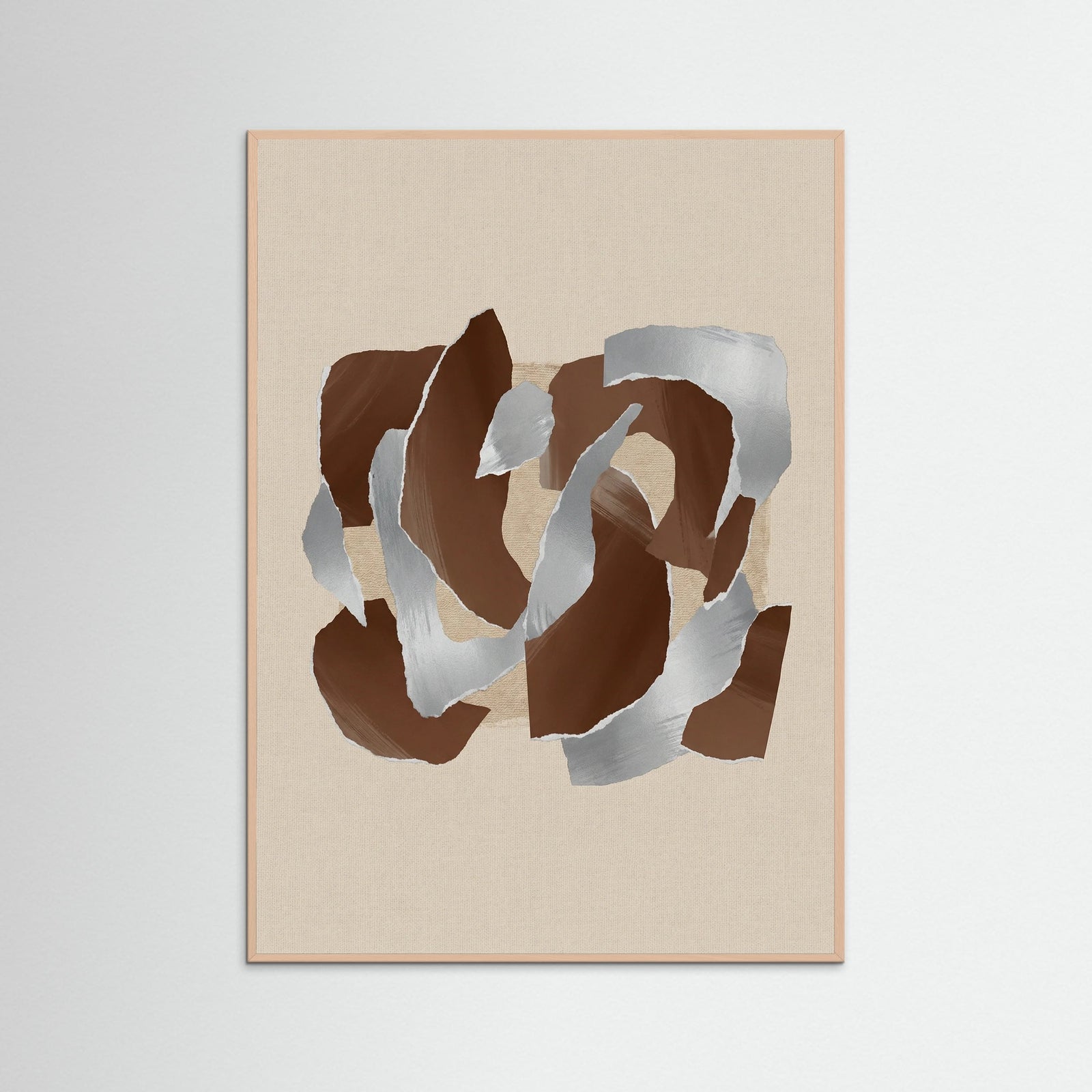 Rose Wood Earthy Abstraction