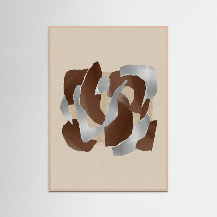 Rose Wood Earthy Abstraction