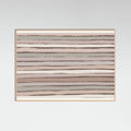 Rose Wood Earthy Stripes Poster