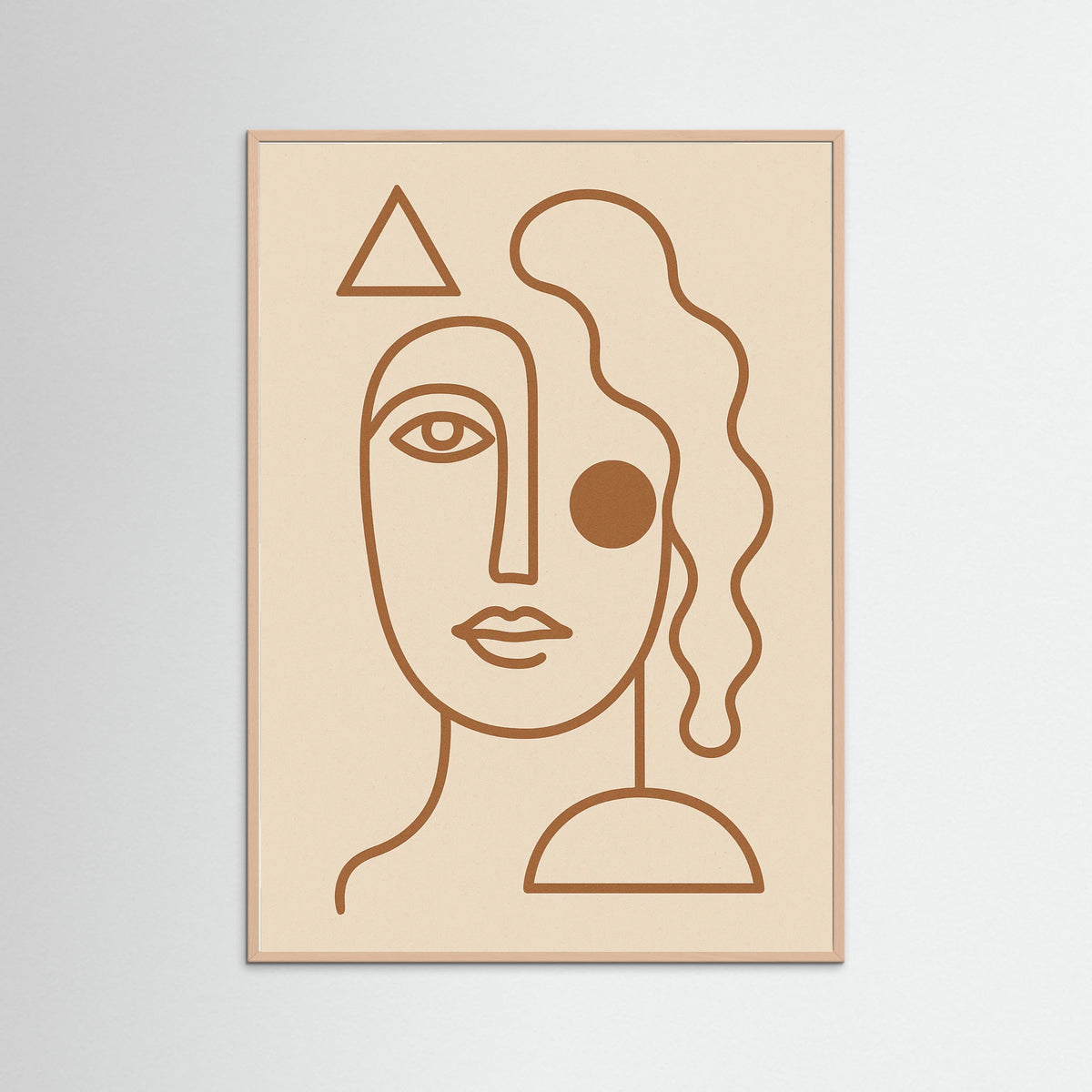 Rose Wood Elegant Curve