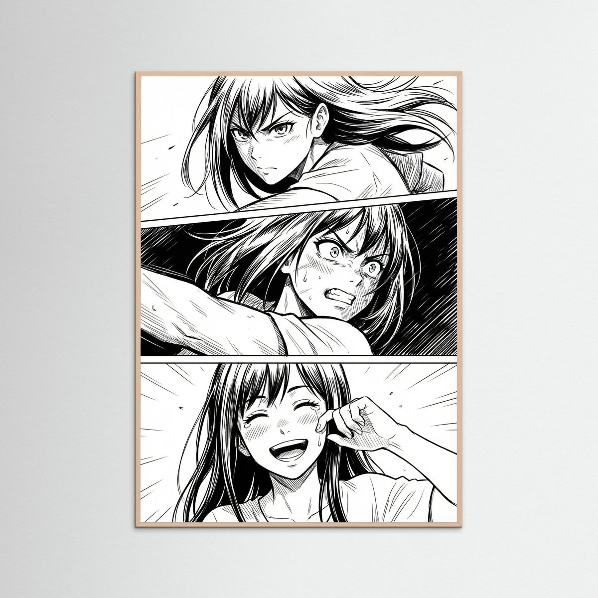 Rose Wood Emotional Manga Gaze