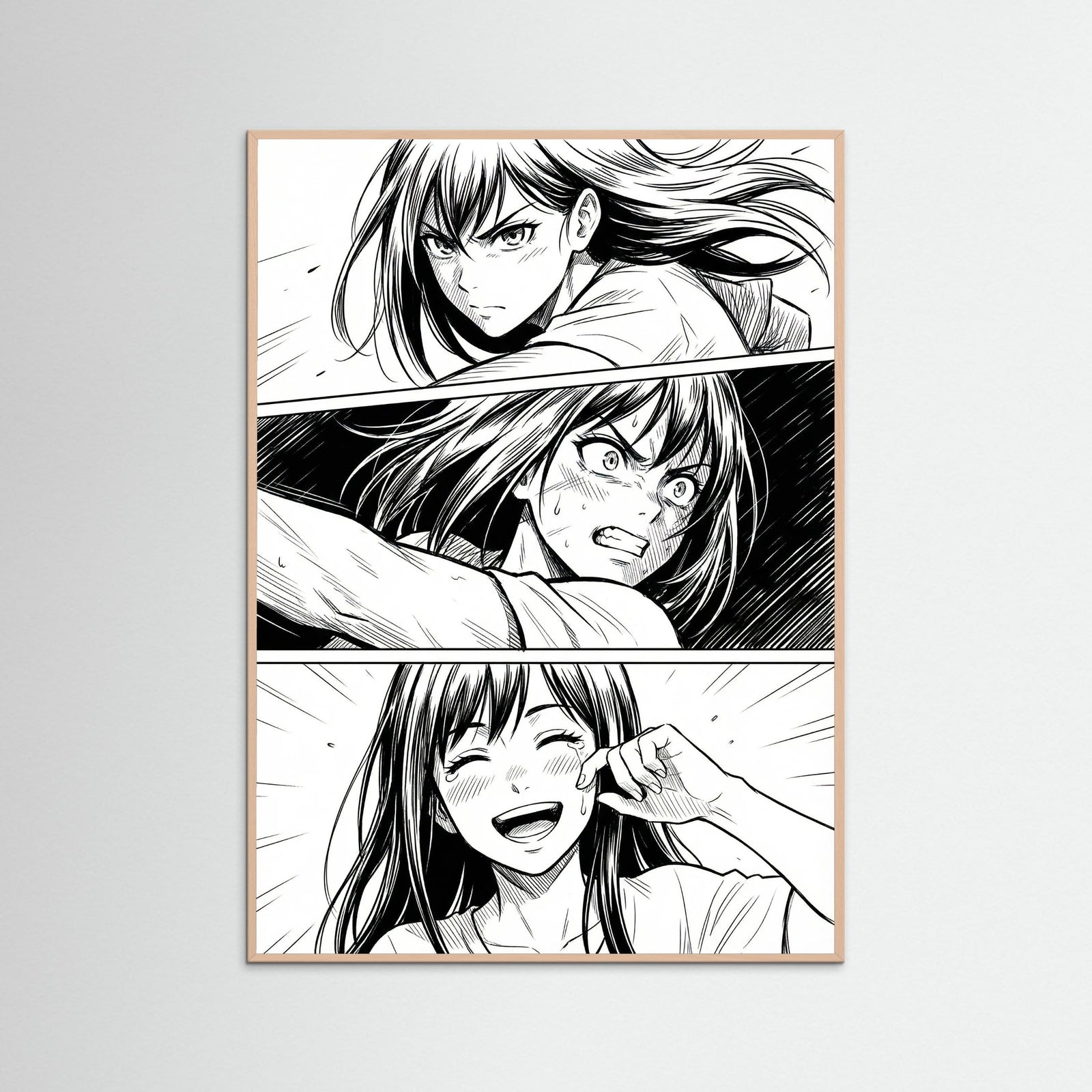 Rose Wood Emotional Manga Gaze