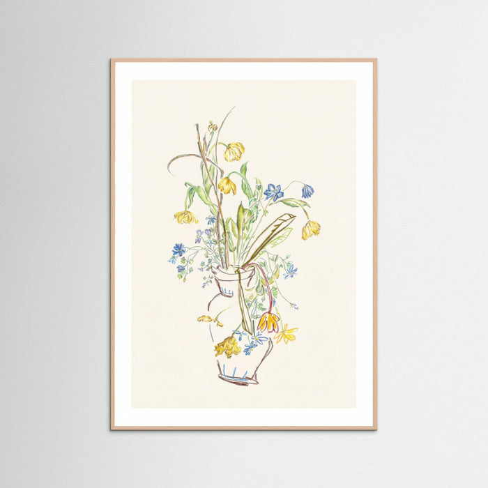 Rose Wood Ephemeral Blossom Sketch