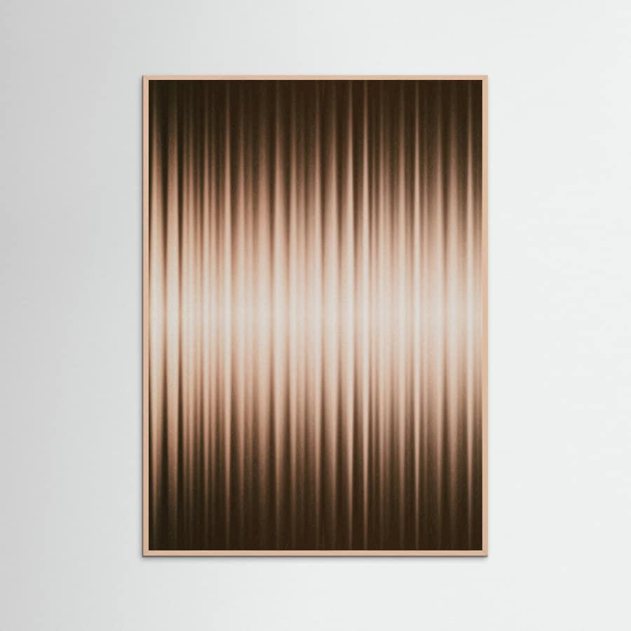 Póster Euphoria - Brown and White – póster e impresión artística